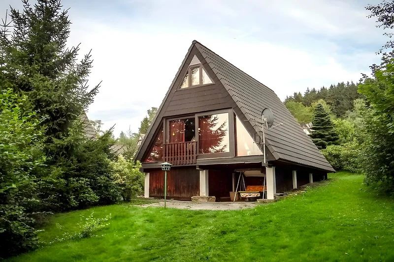 Exterieur vakantiehuis (zomer)