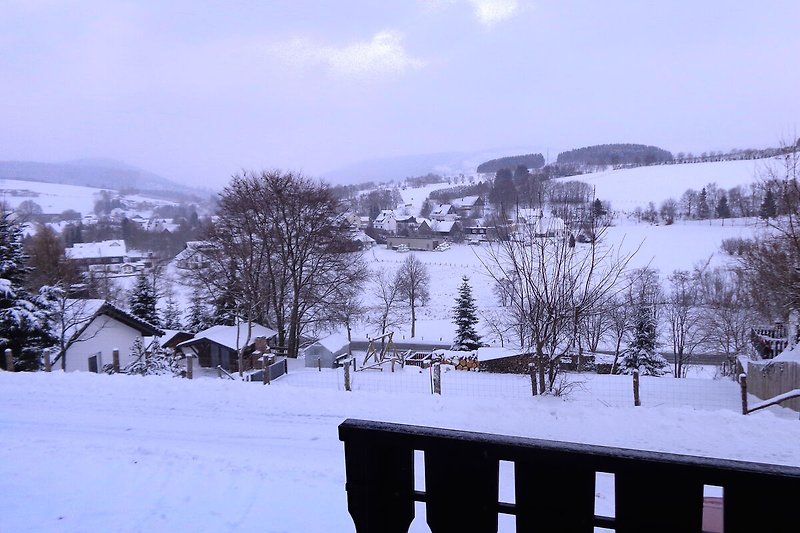 View from Holiday Home (winter)