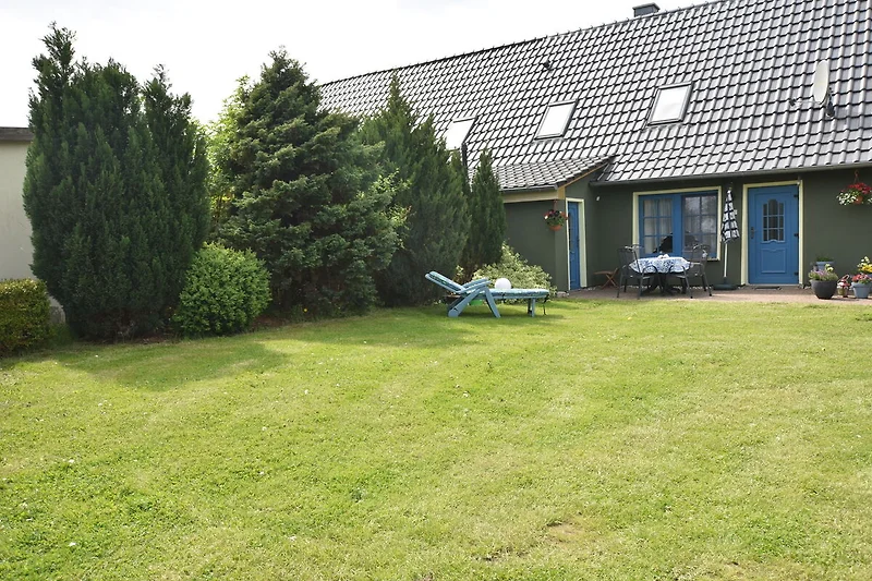 Außenseite Ferienhaus (Sommer)