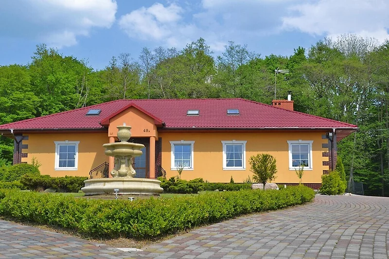 Außenseite Ferienhaus (Sommer)