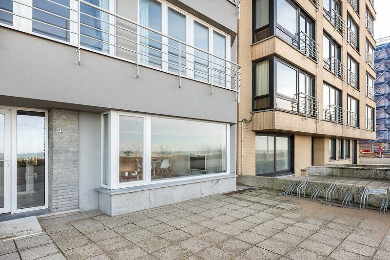Exterieur vakantiehuis (zomer)