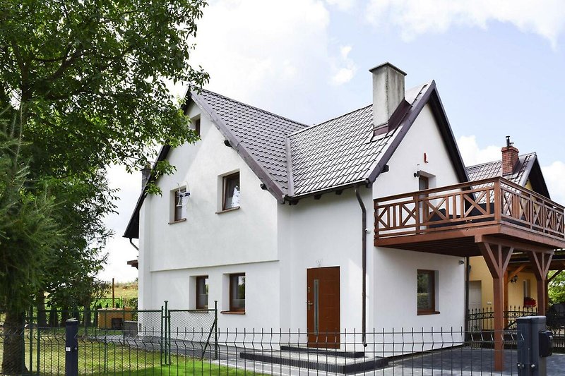 Exterieur vakantiehuis (zomer)