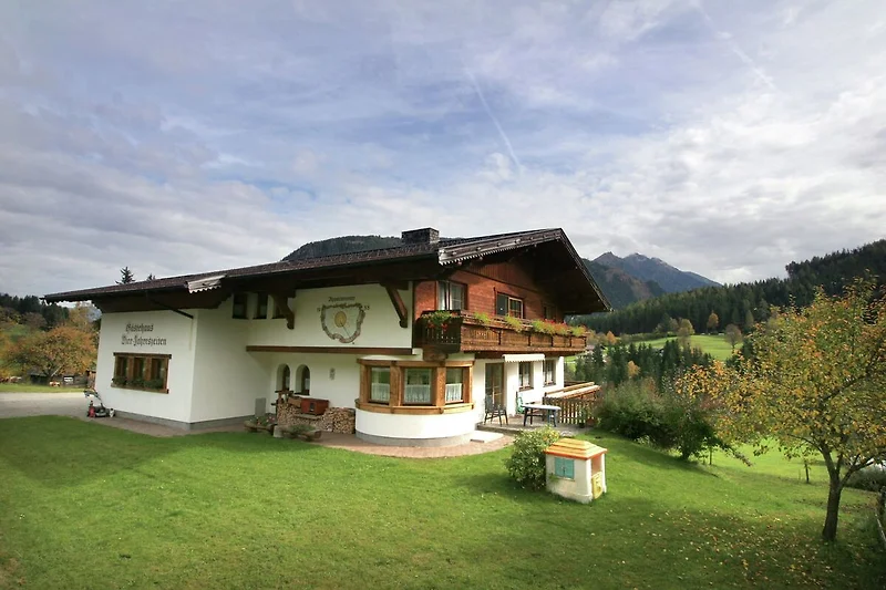 Außenseite Ferienhaus (Sommer)