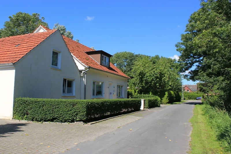 Außenseite Ferienhaus (Sommer)