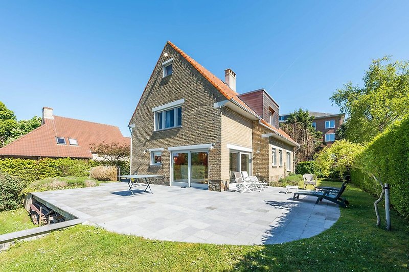 Exterieur vakantiehuis (zomer)