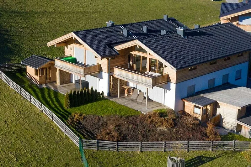 Exterieur vakantiehuis (zomer)