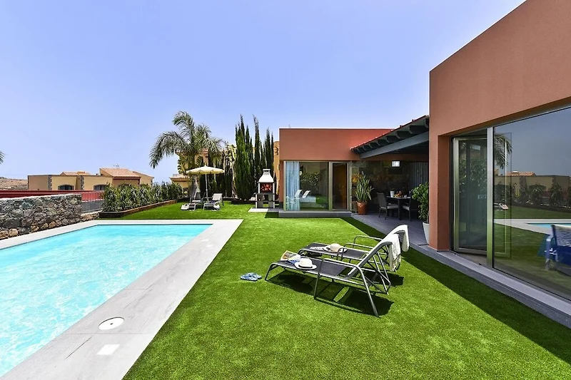 Schwimmbad des Ferienhauses