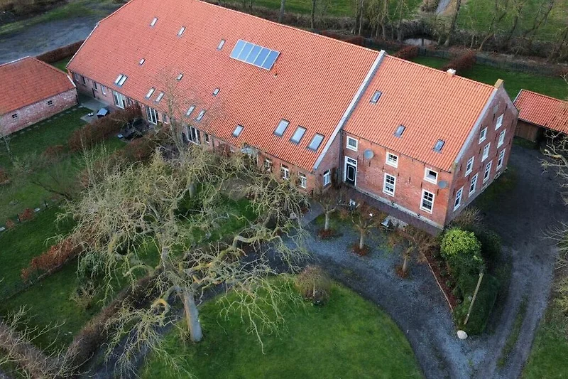 Außenseite Ferienhaus (Sommer)