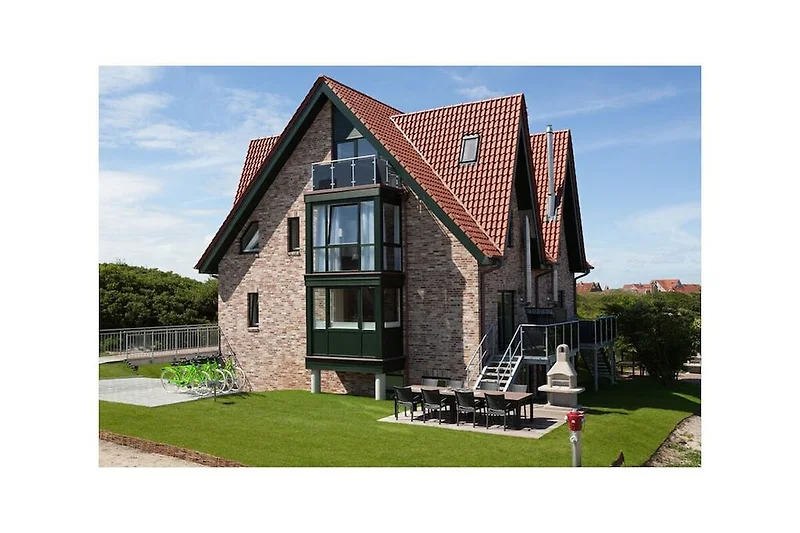 Exterieur vakantiehuis (zomer)