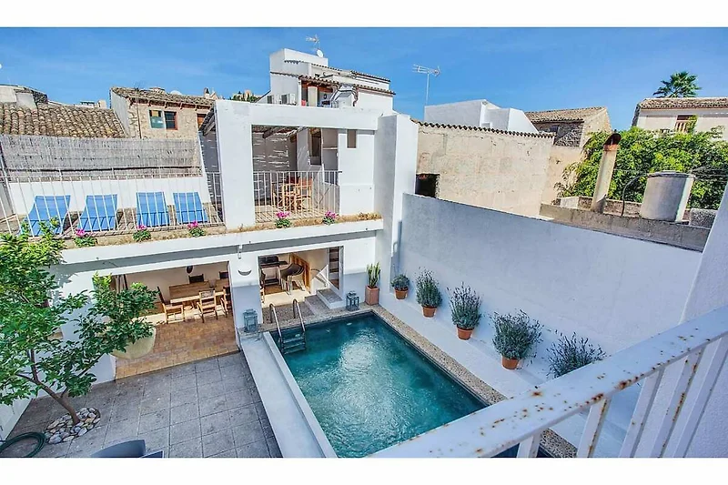 Exterieur vakantiehuis (zomer)