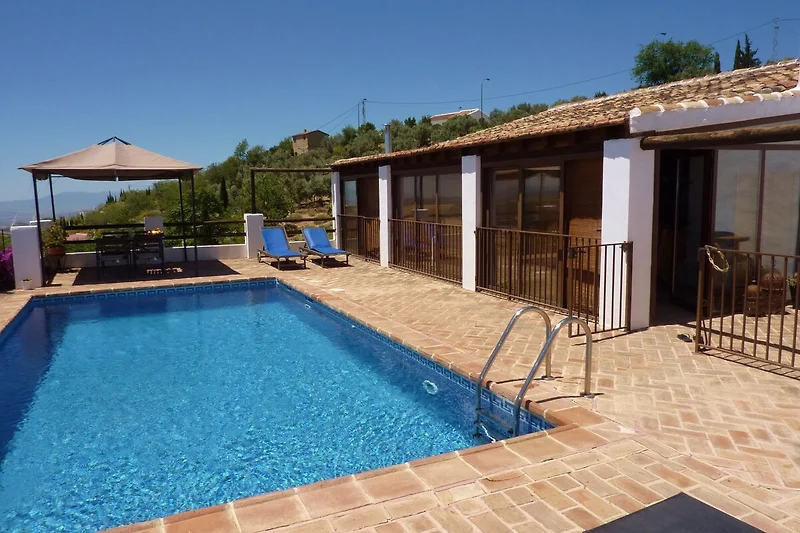Exterieur vakantiehuis (zomer)