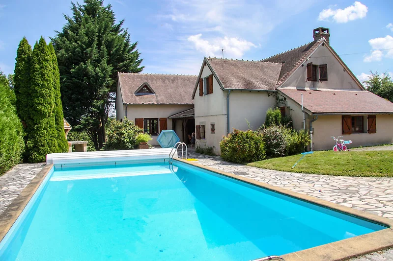 Schwimmbad des Ferienhauses