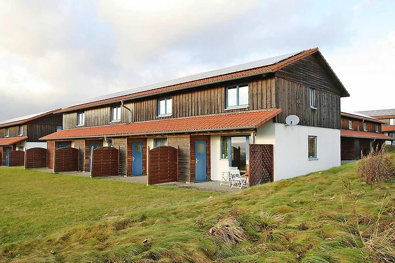 Außenseite Ferienhaus (Sommer)