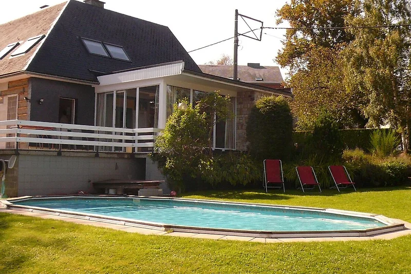 Exterieur vakantiehuis (zomer)