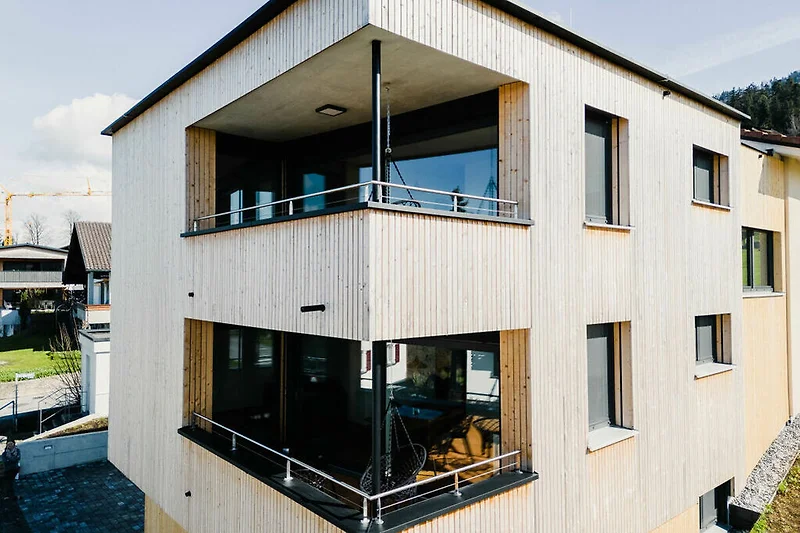 Exterieur vakantiehuis (zomer)