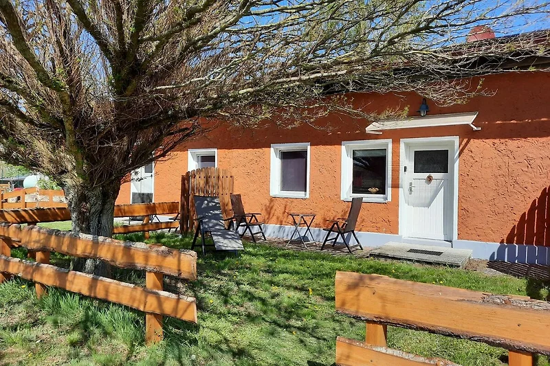 Exterieur vakantiehuis (zomer)