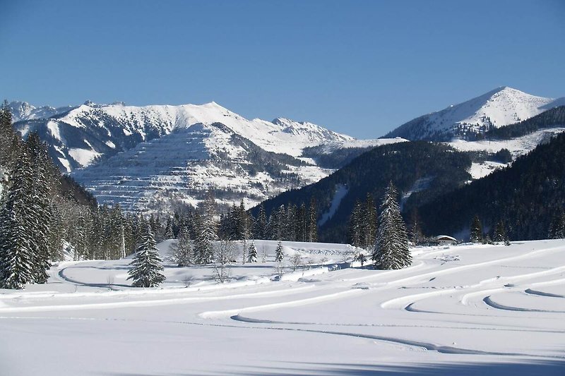 Umgebung (Winter) (1-5 km)