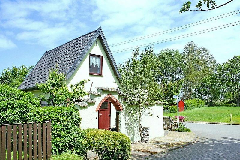 Außenseite Ferienhaus (Sommer)