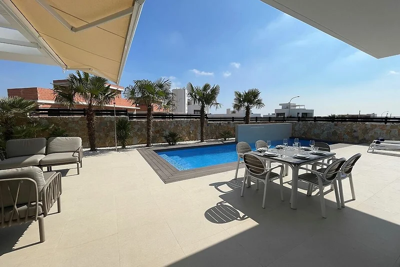 Exterieur vakantiehuis (zomer)