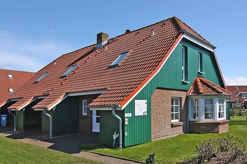 Exterieur vakantiehuis (zomer)