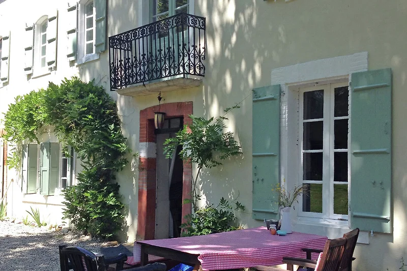 Exterieur vakantiehuis (zomer)