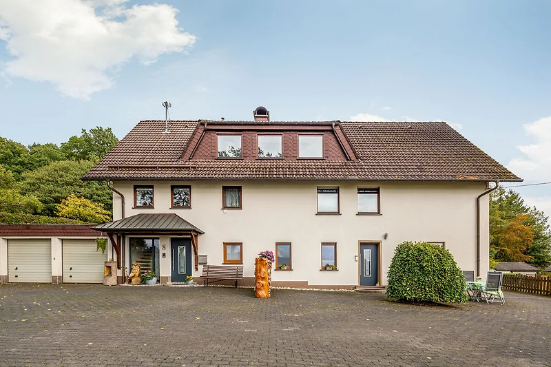 Exterieur vakantiehuis (zomer)