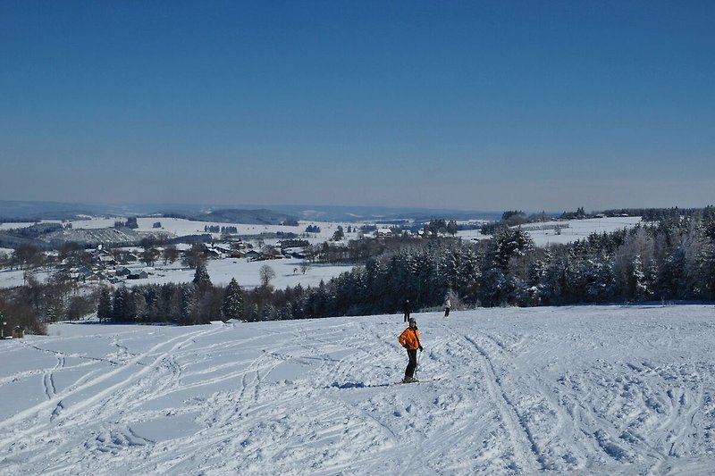 In de regio (winter) (>5 km)