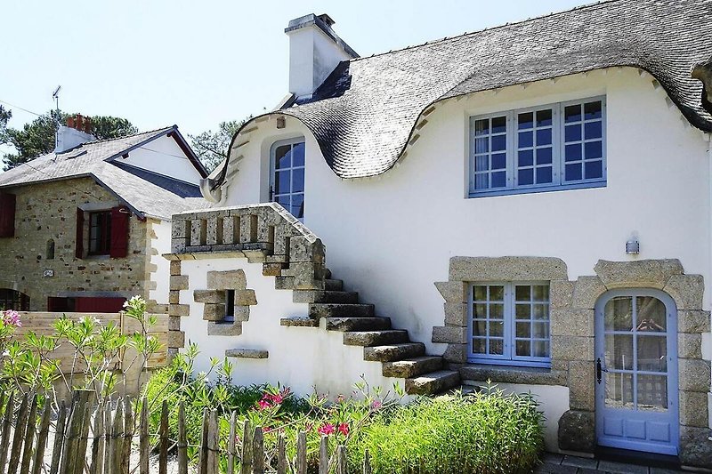 Außenseite Ferienhaus (Sommer)