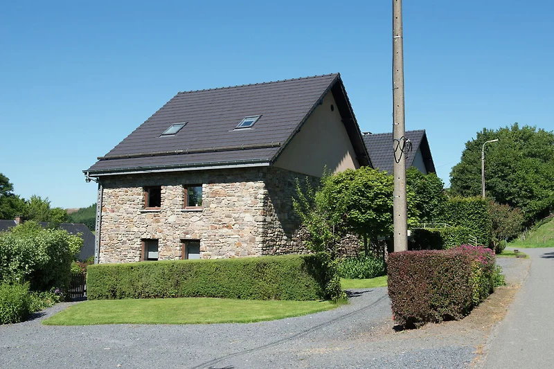 Exterieur vakantiehuis (zomer)