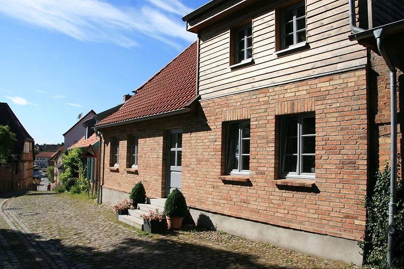 Exterieur vakantiehuis (zomer)