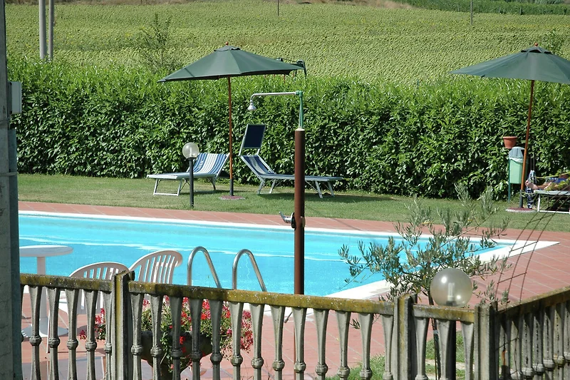 Schwimmbad des Ferienhauses