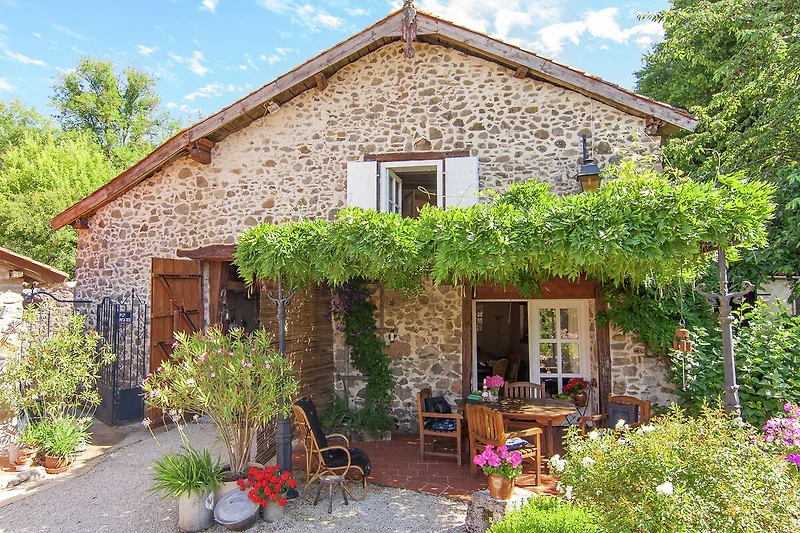 Exterieur vakantiehuis (zomer)