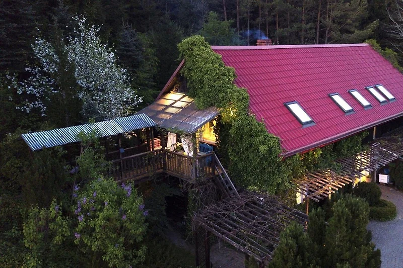 Außenseite Ferienhaus (Sommer)