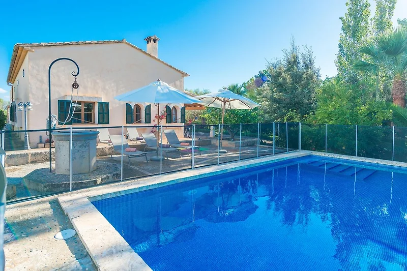 Außenseite Ferienhaus (Sommer)