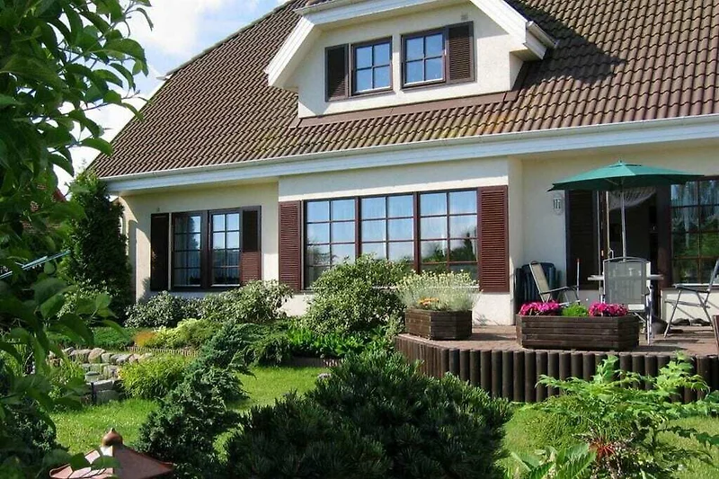 Exterieur vakantiehuis (zomer)