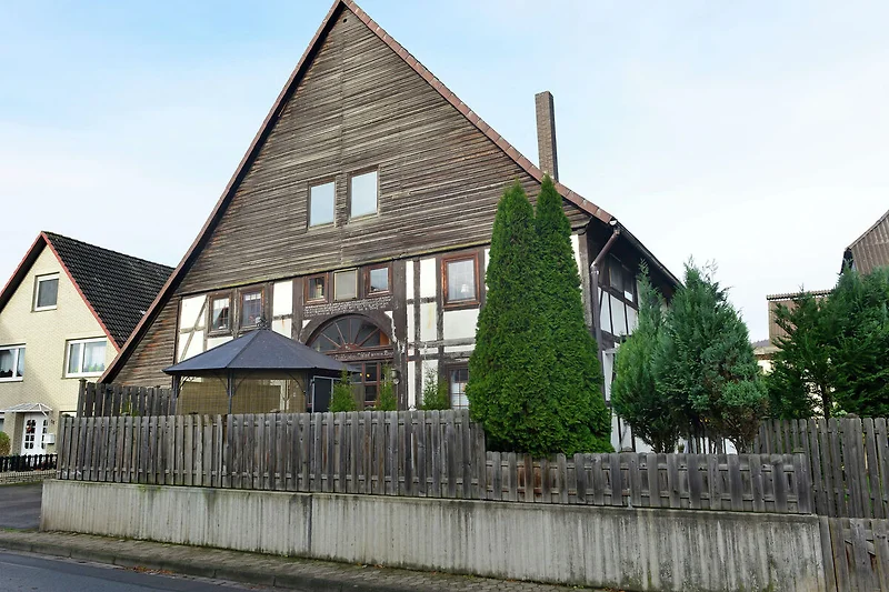 Exterieur vakantiehuis (zomer)