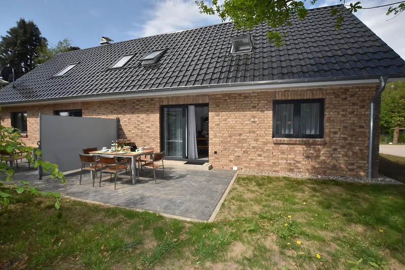 Exterieur vakantiehuis (zomer)