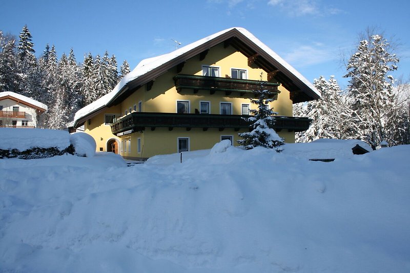 Extérieur maison de vacances (hiver)