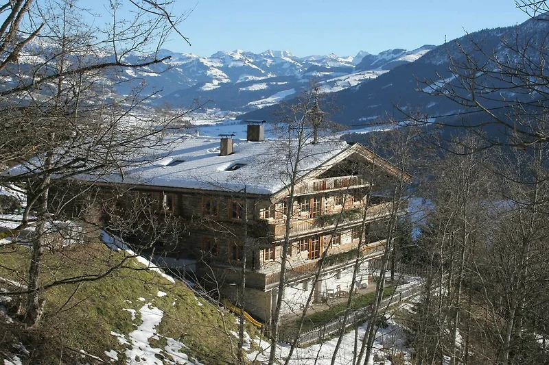 Exterieur vakantiehuis (winter)