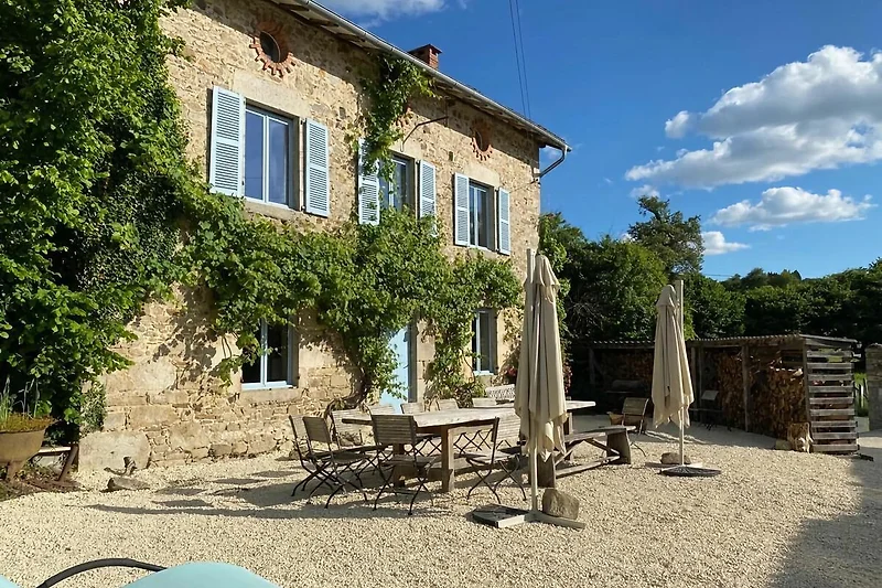 Exterieur vakantiehuis (zomer)