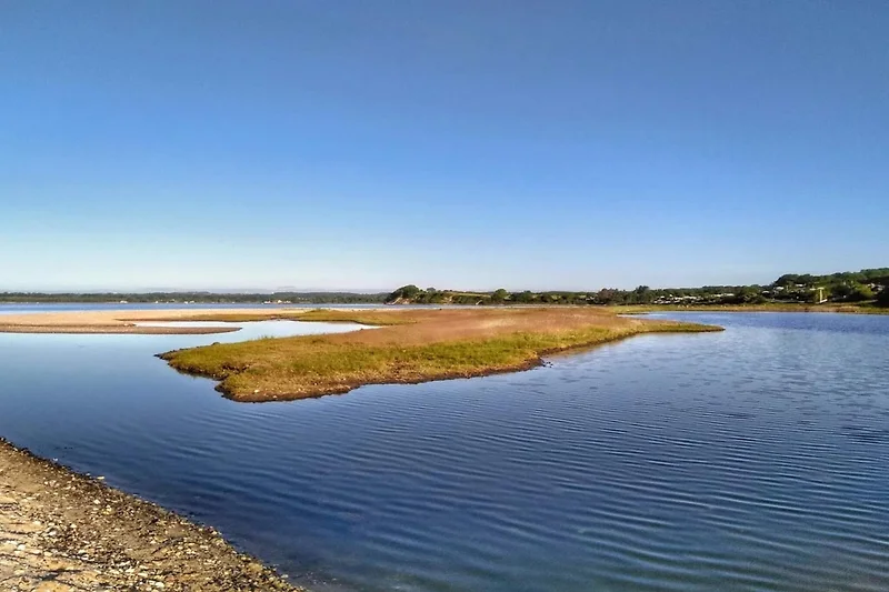 Uitzicht op het water