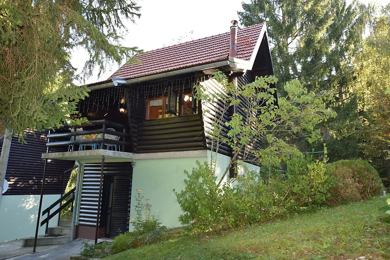 Exterieur vakantiehuis (zomer)