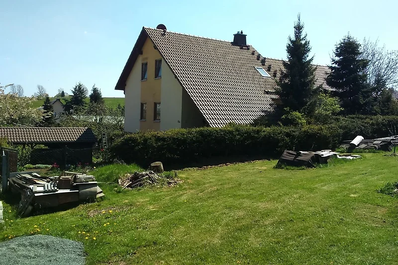 Exterieur vakantiehuis (zomer)