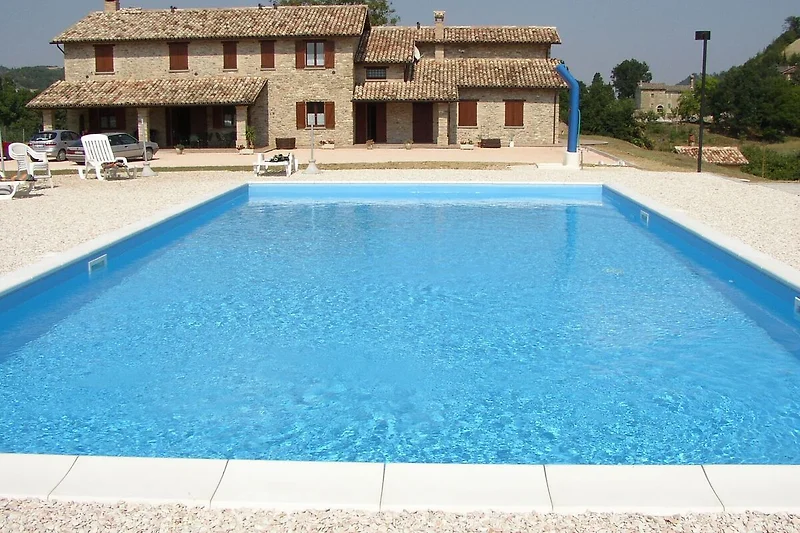 Schwimmbad des Ferienhauses