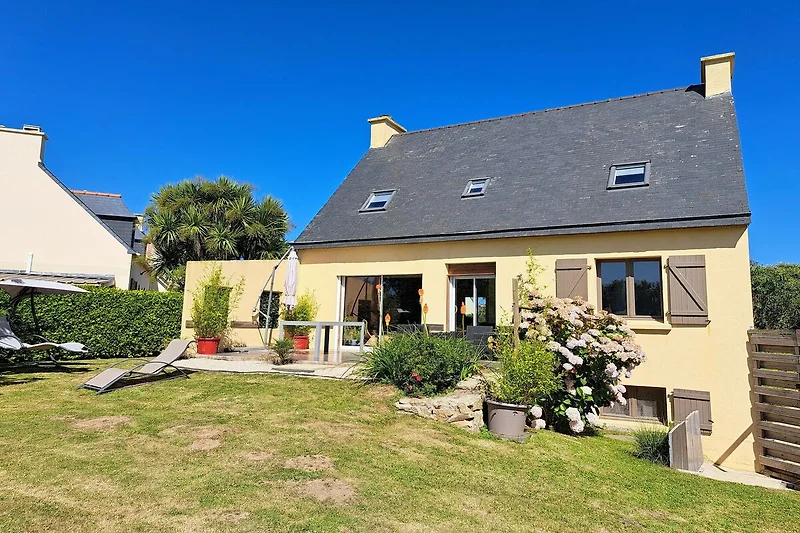 Exterieur vakantiehuis (zomer)