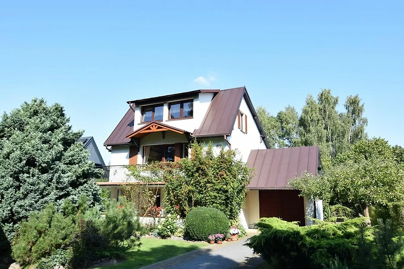 Exterieur vakantiehuis (zomer)