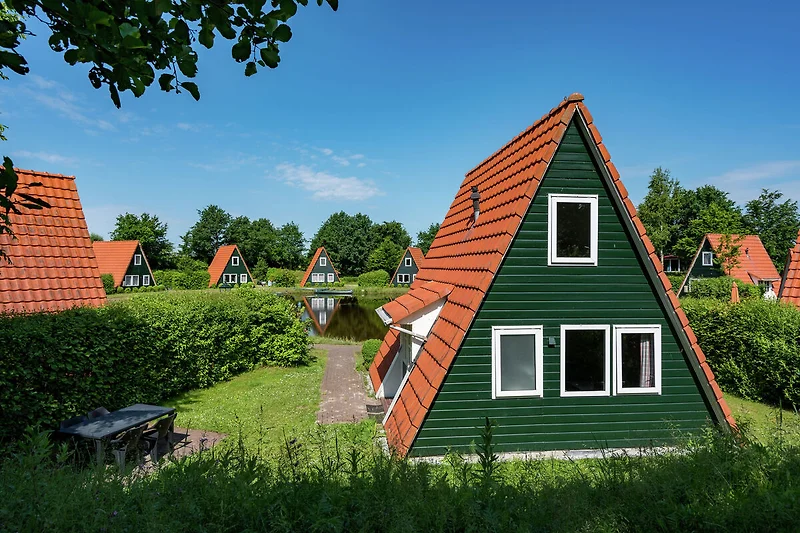 Außenseite Ferienhaus (Sommer)