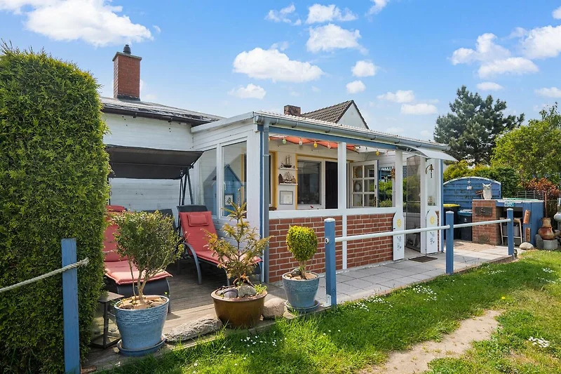 Exterieur vakantiehuis (zomer)