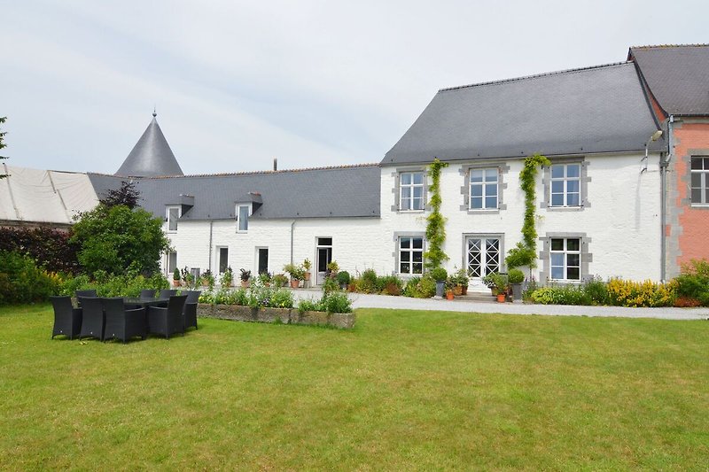 Exterieur vakantiehuis (zomer)