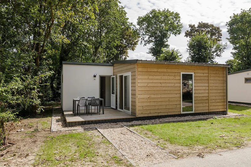 Außenseite Ferienhaus (Sommer)